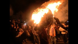 Ottery St Mary Tar Barrels etc 5th November 2021 [upl. by Ridley]