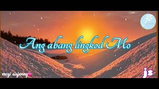 🙏ANG PANALANGIN KOMinus One MCGI SONG LYRICS [upl. by Niwred]