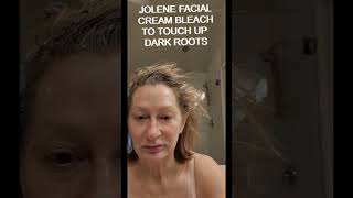 JOLENE Cream Bleach On Hair  AT Home DIY Root Cover UP  DIY Highlights [upl. by Camey]