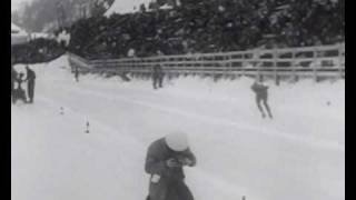 Speed Skating  Mens 10000M  St Moritz 1948 Winter Olympic Games [upl. by Jennings]