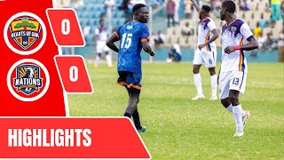 NATIONS FC V HEARTS 00 WATCH ALL CHANCES  EXTENDED HIGHLIGHTS  GPL MATCHDAY 5 [upl. by Odranar]