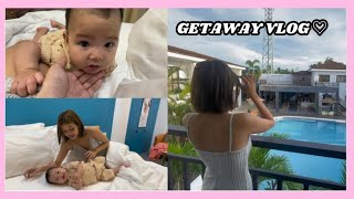 GETAWAY VLOG WITH BABY EMILY ❤️🌺  Erica Ahern [upl. by Blasien]