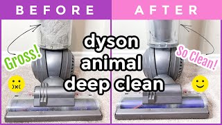 HOW TO CLEAN A DYSON ANIMAL UPRIGHT BALL VACUUM  VACUUM DEEP CLEAN  IN DEPTH CLEANING INSTRUCTIONS [upl. by Ahsenet883]