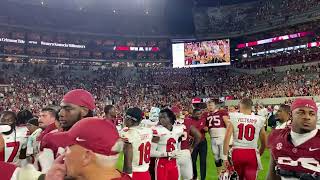 RAMMER JAMMER after Alabama’s 630 win over Western Kentucky [upl. by Fabrice]