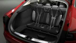 Tesla Model S  Rear Facing Child Seats [upl. by Frohman909]