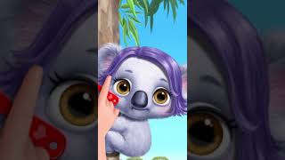 Cute Koala Looks 🩷 Animal Hair Salon Australia 🤗 TutoTOONS [upl. by Helena239]