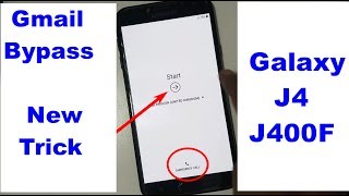 Samsung Galaxy J4 SMJ400F Gmail Bypass And Frp Reset NEW Method [upl. by Attiuqal]