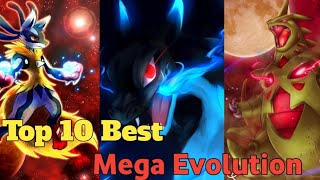 Top 10 Best Mega Evolution Explained in hindi By Toon Clash [upl. by Eecyaj]