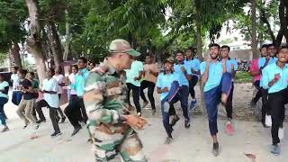 ncc drill kadam tal🇮🇳💪 full Jos cadet💪2 bihar bn ncc drill mps science college muzaffarpur [upl. by Arrehs]