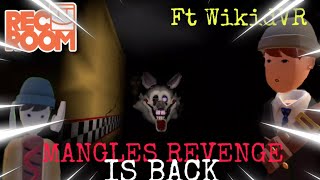 WERE BACK IN MANGLES REVENGE Rec Room VR Fnaf Mangles Revenge Ft WikidVR [upl. by Youlton867]