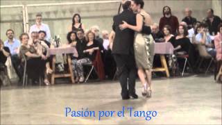 MARIA PLAZAOLA y RICARDO VIQUEIRA Bailando la Milonga LA CICATRIZ en la MILONGA DEL MORAN [upl. by Eugatnom79]