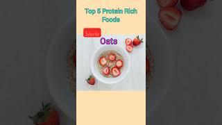 Top 5 Protein Rich foods nature protein food healthdiet healthynutrition dietarytips viral [upl. by Athey842]