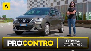 Seat ARONA meglio di VW TCross  PROVA STRUMENTALE  PRO e CONTRO [upl. by Mandal]