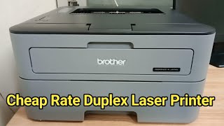 Cheap rated duplex laser printer 2022  Brother HLL2320D Auto Duplex Laser Printer [upl. by Weyermann]