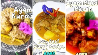 Ayam Kurma  Kari Gulai Daging  Ayam Merah  Minute Cook Recipes [upl. by Pani148]