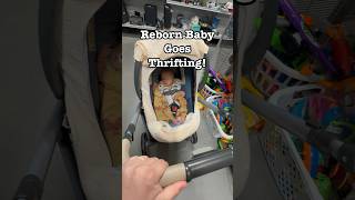 Reborn baby outing thrifting for dolls thrifting dolls rebornouting rebornbaby reborndoll [upl. by Perkin]