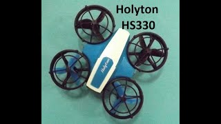 Holyton HS330 Mini Drone Review and flight [upl. by Rengia69]