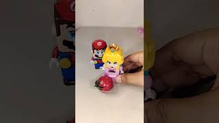 Super Mario Strawberry Gummies 🍓 Taken By Princess Peach 🌈 funny shortsviral princesspeach mario [upl. by Nauqyaj]