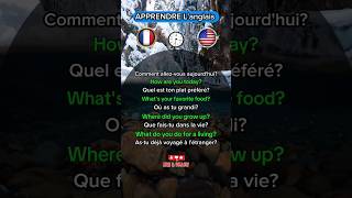 apprendre à parler anglais 🇺🇸amp🇲🇫 [upl. by Yhotmit]