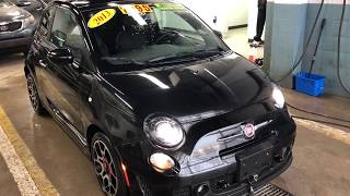 2013 Fiat 500 Sport Manual Black [upl. by Eelyek]