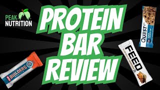 Protein Bar Review 1 [upl. by Nosnev]