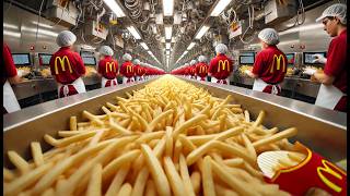 How McDonalds French Fries Are Made in a Factory  French Fries Factory Process [upl. by Kirk]