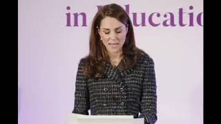 Duchess Of Cambridge Speech At Royal Foundations Mental Health In Education Conference 2019 [upl. by Schwitzer]