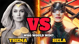 Hela Vs Thena Who Would Win  Hela Thena  Whats On Hollywood [upl. by Thalia]