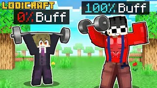 JUNGKurt Got 100 BUFF In Minecraft [upl. by Sollars]