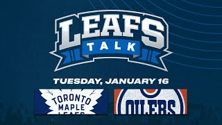 Maple Leafs vs Oilers LIVE Post Game Reaction  Leafs Talk [upl. by Ahsieket]