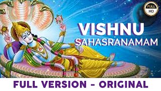 Vishnu Sahasranamam Full Version  Original  T S Ranganathan  vishnustotram [upl. by Ahtikal]