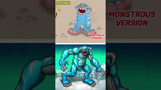 My Singing Monsters Vs Monstrous Version  MSM [upl. by Hildie]