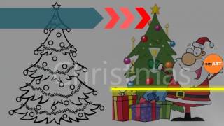 Christmas Tree Clip Art  Christmas Clipart  Christmas Tree Ornaments [upl. by Belia]