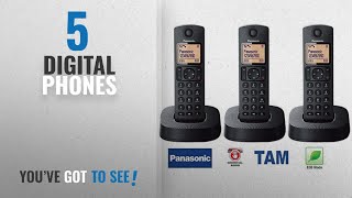 Top 10 Digital Phones 2018 Panasonic KXTGC 3 Handset Digital Cordless Phone with Telephone [upl. by Vickey993]