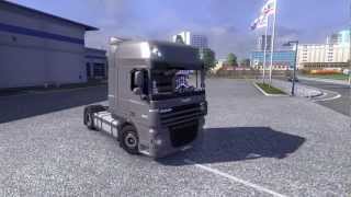 DAF XF 105  Interior ETS2 Mod [upl. by Aiciles]