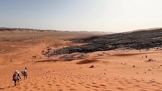 Full Dune Jog on Marathon des Sables 2023 4k [upl. by Ron]