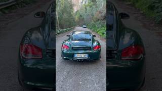 Porsche Cayman S 9872 SOUNDCHECK sport EXHAUST [upl. by Akenit414]