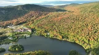 New England Fall Foliage in Dixville Notch New Hampshire  September 24 2024 [upl. by Chainey]