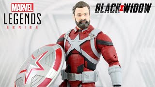 Review GUARDIÃO VERMELHO  RED GUARDIAN Marvel Legends filme Víuva Negra  Toys e Travels [upl. by Barde]