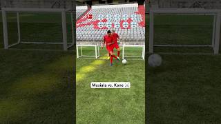 Musiala and Kane take on the Two Goal Challenge 🥅⚽️🥅 [upl. by Diandre]