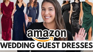 Amazon Must Have Wedding Guest Dresses ❄️ [upl. by Aviva]