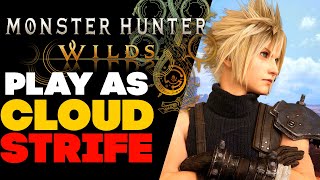 MONSTER HUNTER WILDS  Cloud Strife Character Creator TUTORIAL [upl. by Daphene922]