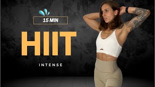 15 MIN Full Body HIIT Workout  Burn lots of calories  No Equipment [upl. by Jara915]