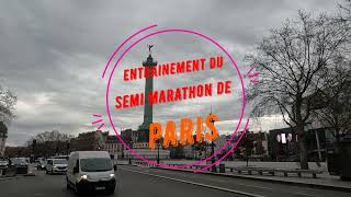 Semi marathon de Paris 2024 Entrainement [upl. by Charla]