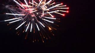 Folly Beach New Years Fireworks Show [upl. by Newton20]