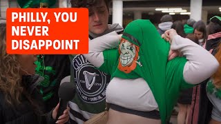 Erin Express St Patricks Day Bar Crawl Philadelphia 2022 Heres how it went [upl. by Sisak]