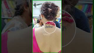 Srihan name tattoo at siri hanumanth neck srihannametatto sirihanumanth celebritynetwork [upl. by Avitzur]