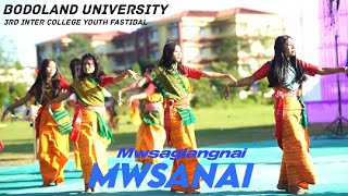 Mwsaglangnai Mwsanai bodolanduniversity 3rdintercollegeyouthfastibal [upl. by Adnuahs]