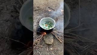 Outdoor Cooking Jamaica  Jamaican Ackee Coconut Rundown jamaica offgrid outdoorcooking shorts [upl. by Aubrey]