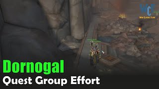 Quest Group Effort WoW  Dornogal  World of Warcraft Retail [upl. by Dlarrej]